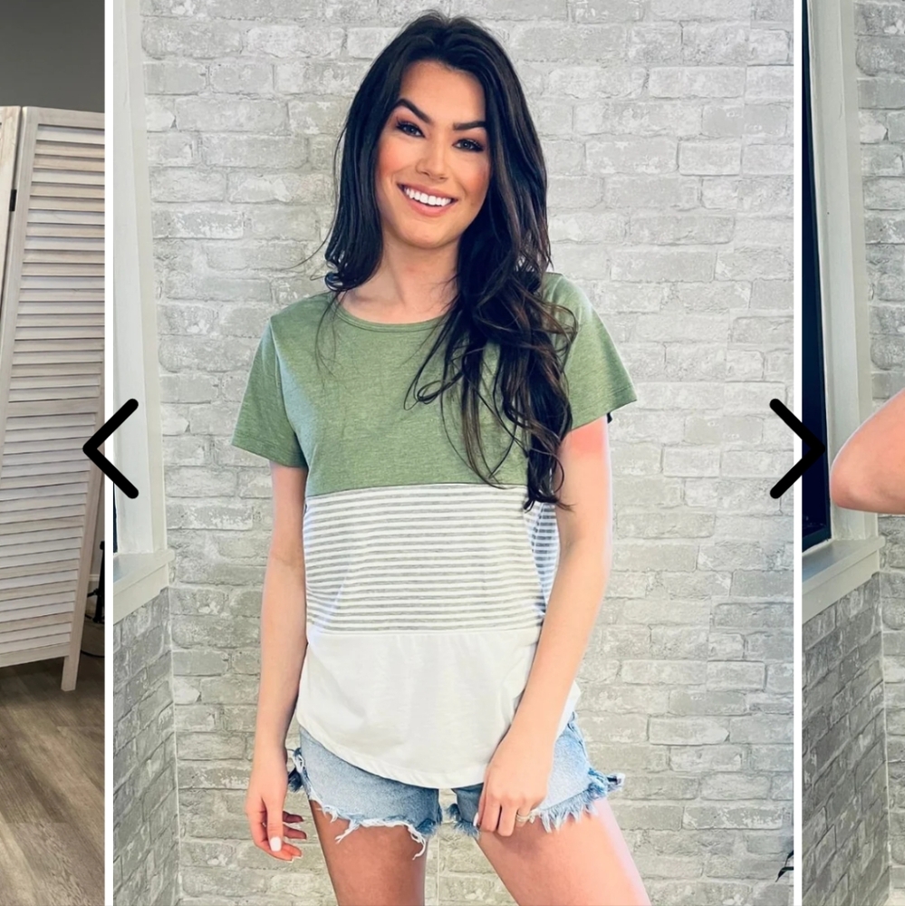 Nursing Queen Tshirt color block size small